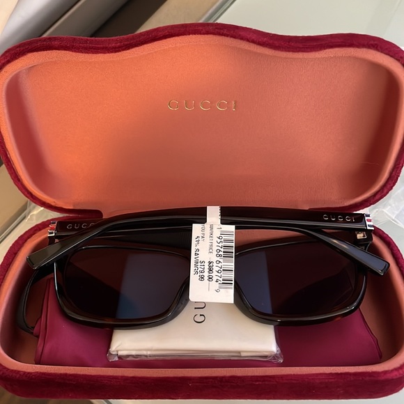GUCCI ​56MM Square Sunglasses - Havana - Picture 6 of 7